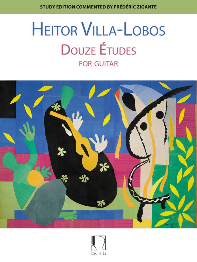 Douze Études for guitar